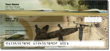 Tropical Shadow Box Theme Checks