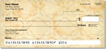 Cup of Joe Personalized Checks