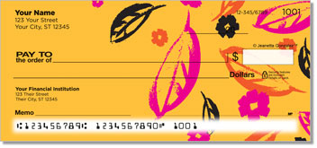 Summer's Day Personalized Checks
