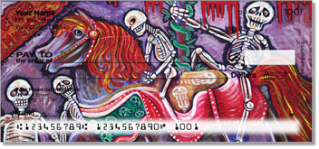 Day of the Dead Skull Design Checks