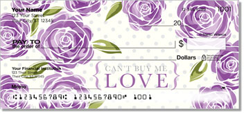 Roses for Taylor Personalized Checks