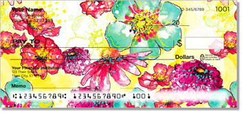 Breezy Blooms Theme Checks