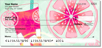 Popsicle Delight Personalized Checks
