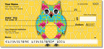 Puma Colorful Owls Theme Checks