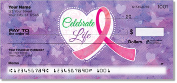 Celebrate Life Personalized Checks