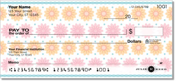 Geo Floral Design Checks