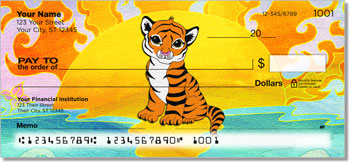 Cuddly Creatures Personalized Checks