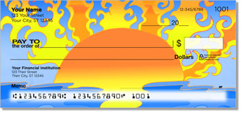Sunny Daze Personalized Checks