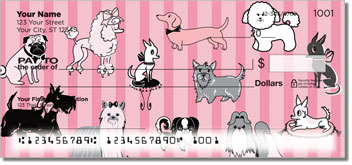 Doggy Boudoir Theme Checks