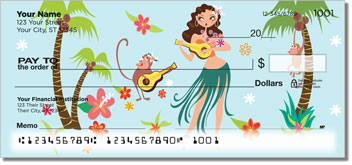Hula Girl Design Checks