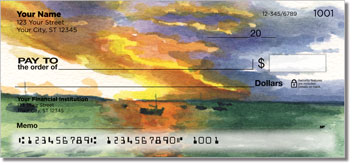 Sunset Scene Theme Checks
