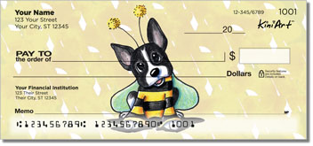 Boston Terrier Theme Checks