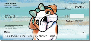 Bulldog Series Personalized Checks
