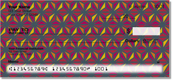 Starburst Lattice Personalized Checks