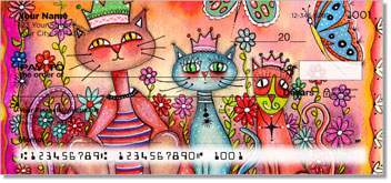 Curious Critters Theme Checks