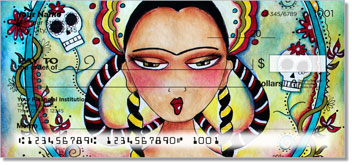 Farley Day of the Dead Personalized Checks