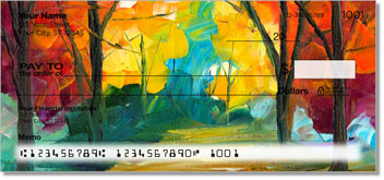 Evening Magic Personalized Checks