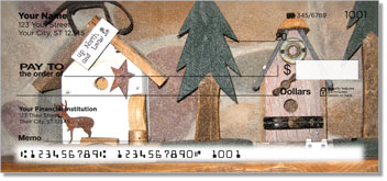 Country Birdhouse Theme Checks