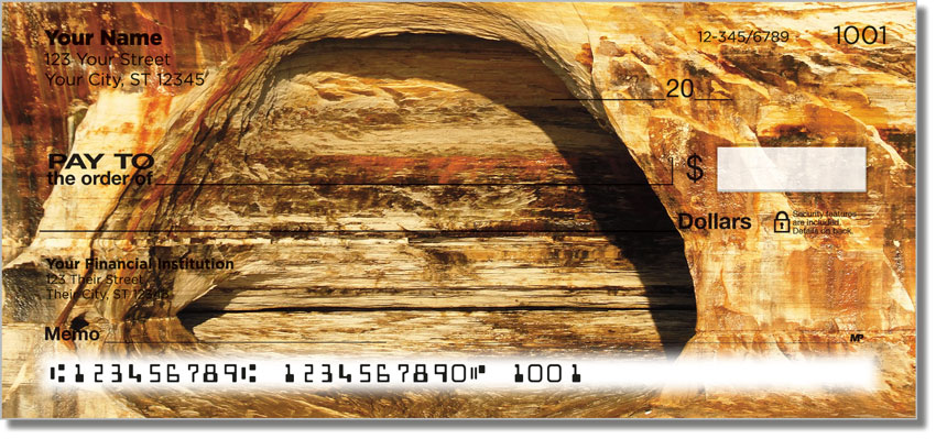 Mineral Streak Personal Checks