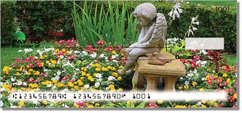 Peaceful Garden Theme Checks