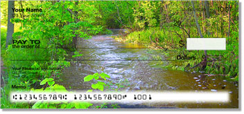 Peaceful River Theme Checks