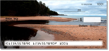 Tranquil Water Personalized Checks