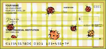 Cute as a Bug Personalized Checks