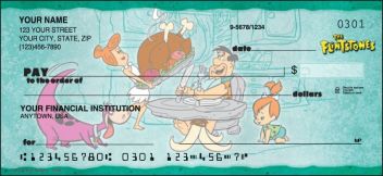 The Flintstones Personalized Checks