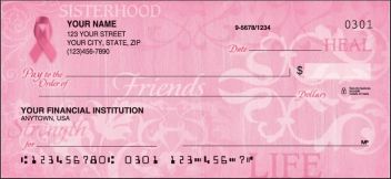 Hope for the Cure-Breast Cancer Personalized Checks