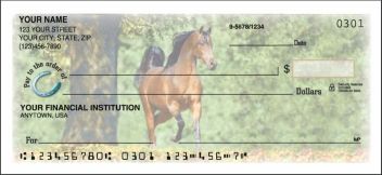 Horse Play Side Tear Design Checks