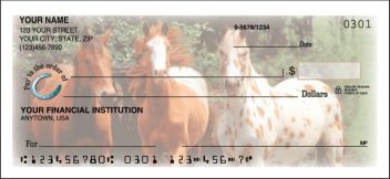 Horse Play Side Tear Theme Checks