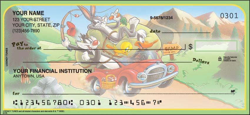 Looney Tunes Fun Checks