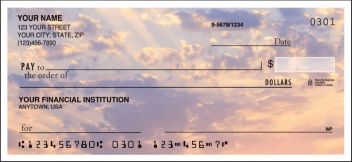 Natures Majesty Side Tear Personalized Checks
