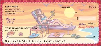 Pampered Girls Personalized Checks
