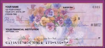 Pansies Garden Design Checks
