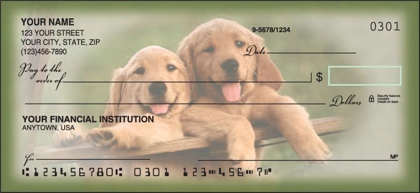 Playful Pups Checks