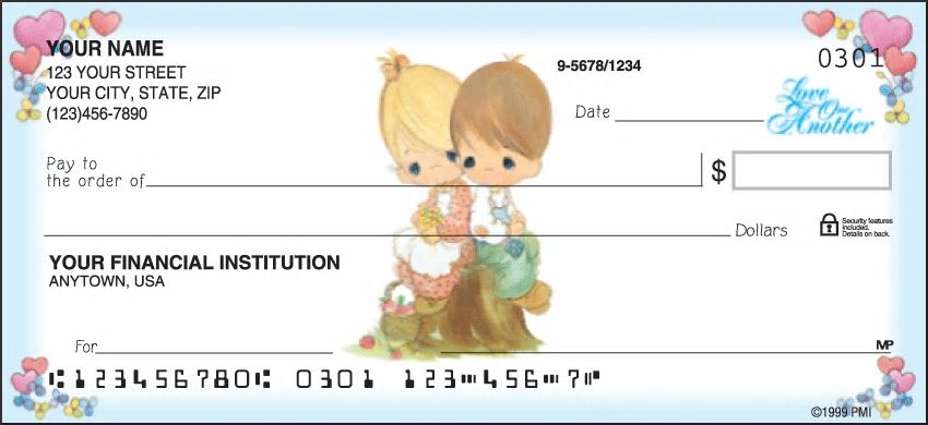Precious Moments Checks