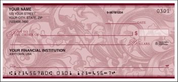 Renaissance Side Tear Personalized Checks