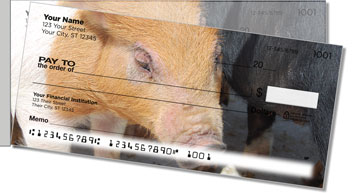 Hog Heaven Side Tear Personalized Checks