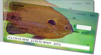 Freshwater Game Fish Side Tear Theme Checks