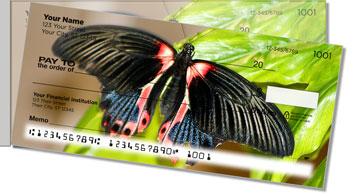 Butterfly & Moth Side Tear Personalized Checks