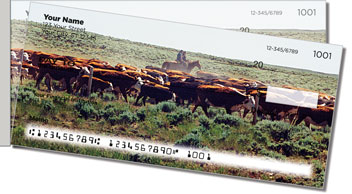 Dude Ranch Side Tear Theme Checks