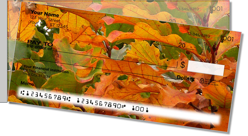 Autumn Brilliance Side Tear Checks