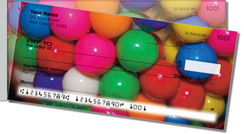 Gumball Joy Side Tear Personalized Checks
