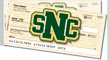 St. Norbert Athletic Side Tear Personalized Checks