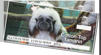 NEW Zoo Endangered Species Side Tear Personalized Checks