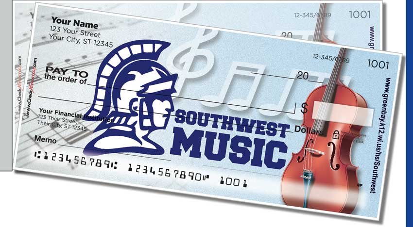 Green Bay Southwest Music Side Tear Checks