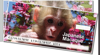 NEW Zoo Favorites Side Tear Personalized Checks