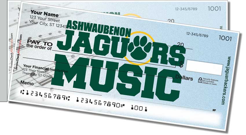 Ashwaubenon Music Side Tear Checks