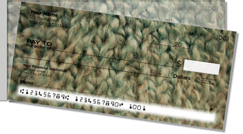 Knitting & Stitching Side Tear Design Checks